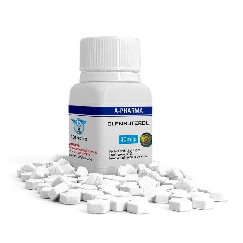 APharma Clenbuterol 40mcg – 100 Tabs