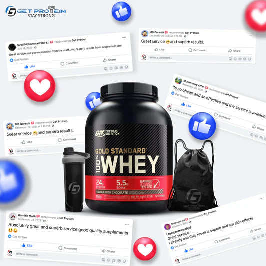 Optimum Nutrition Whey Protein Big Box 2.5kg With Package