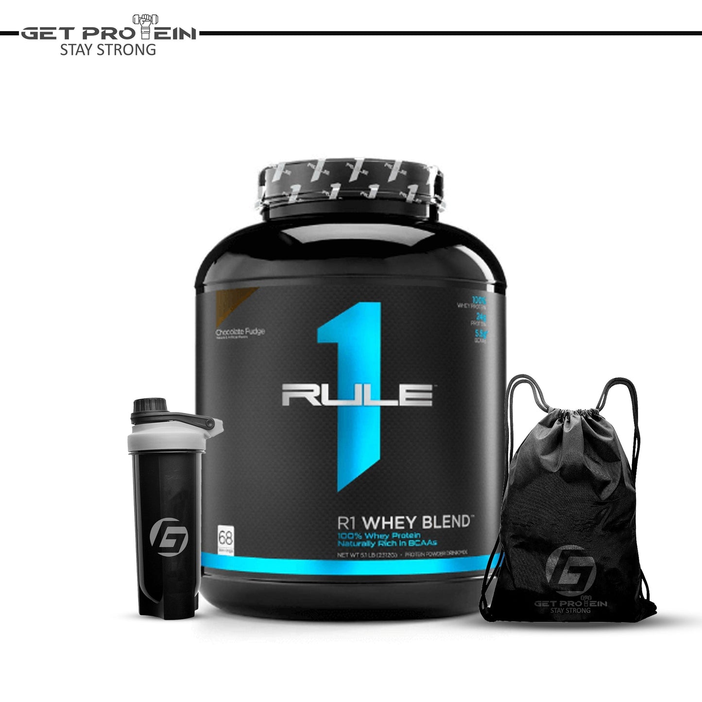 Rule 1 R1 Whey Blend 5 Lbs With Package