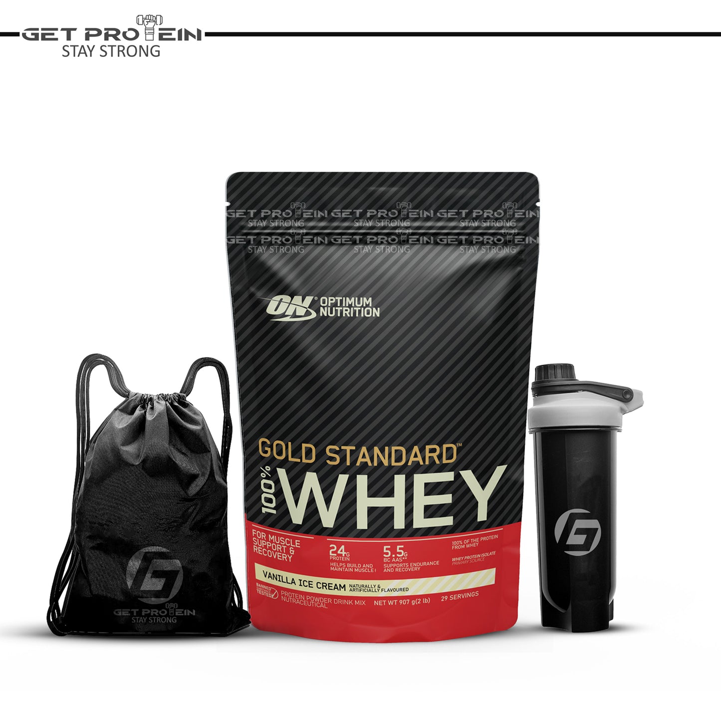 Optimum Nutrition Whey Protein Package